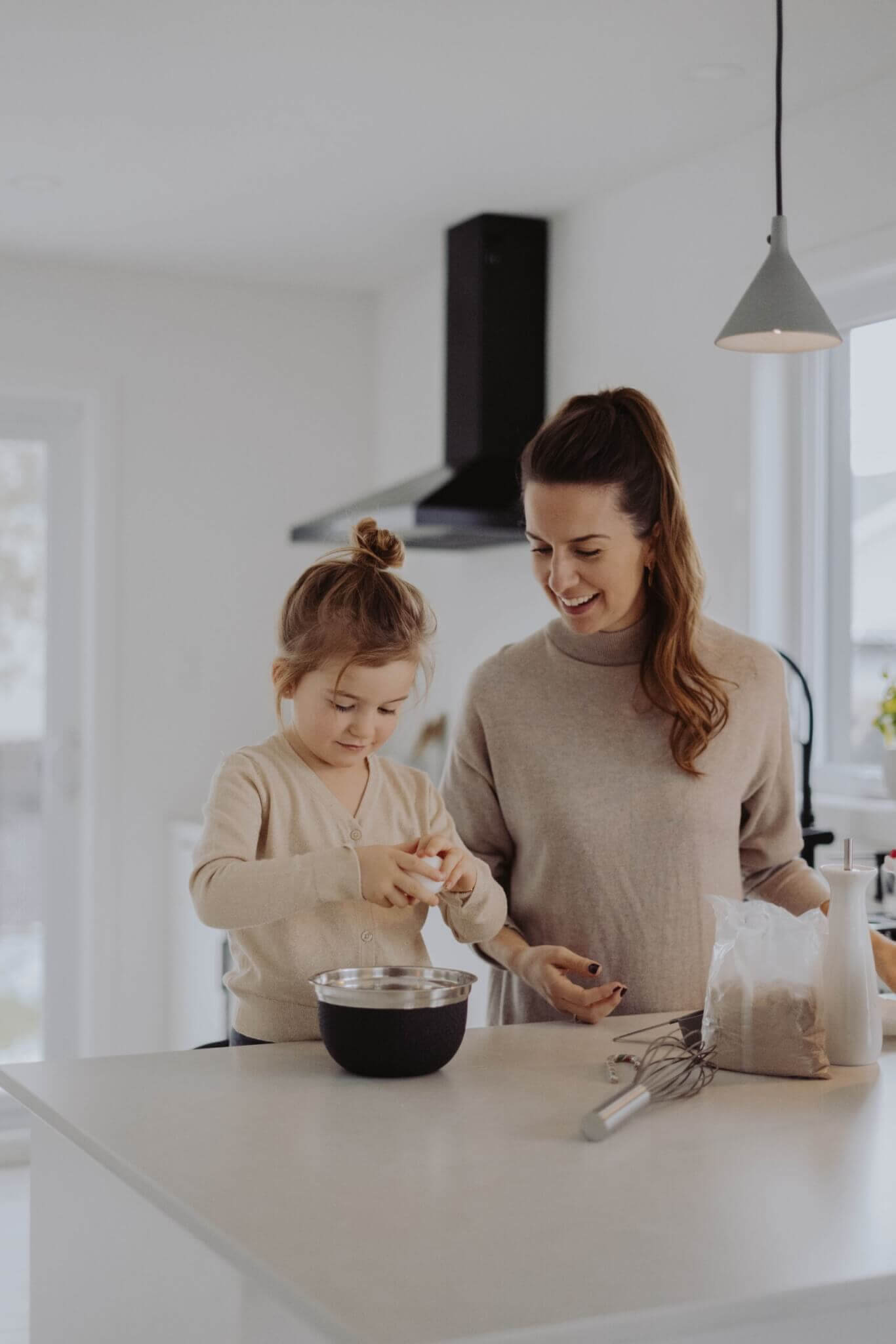 Mother & Daughter Baking